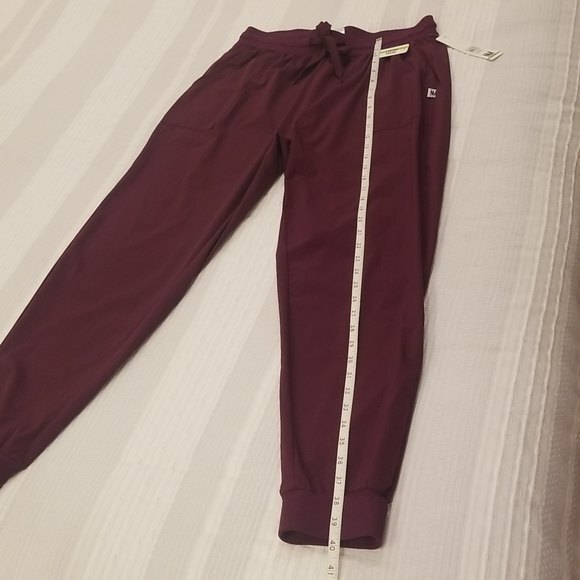 Nicole by Nicole Miller Sport Woven Contrast Trim Active Fitness Jogger XL - Picture 10 of 16